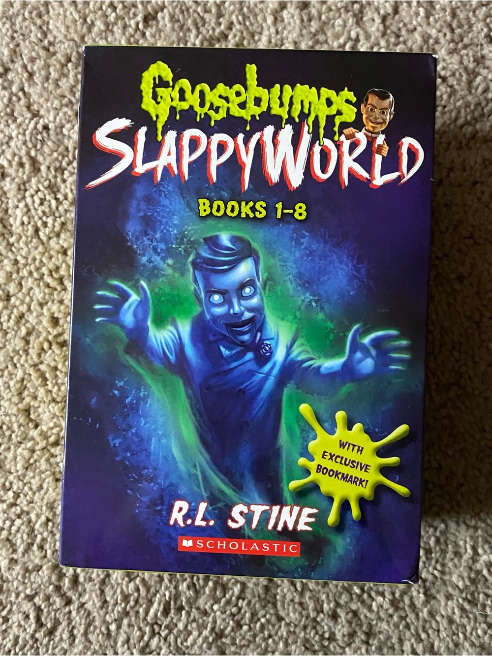 Goosebumps SlappyWorld box set by R.L. Stine Scholastic Books